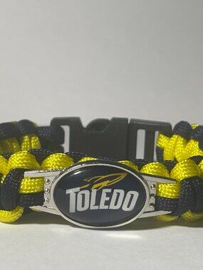 Toledo Rockets NCAA Paracord Bracelet NEW